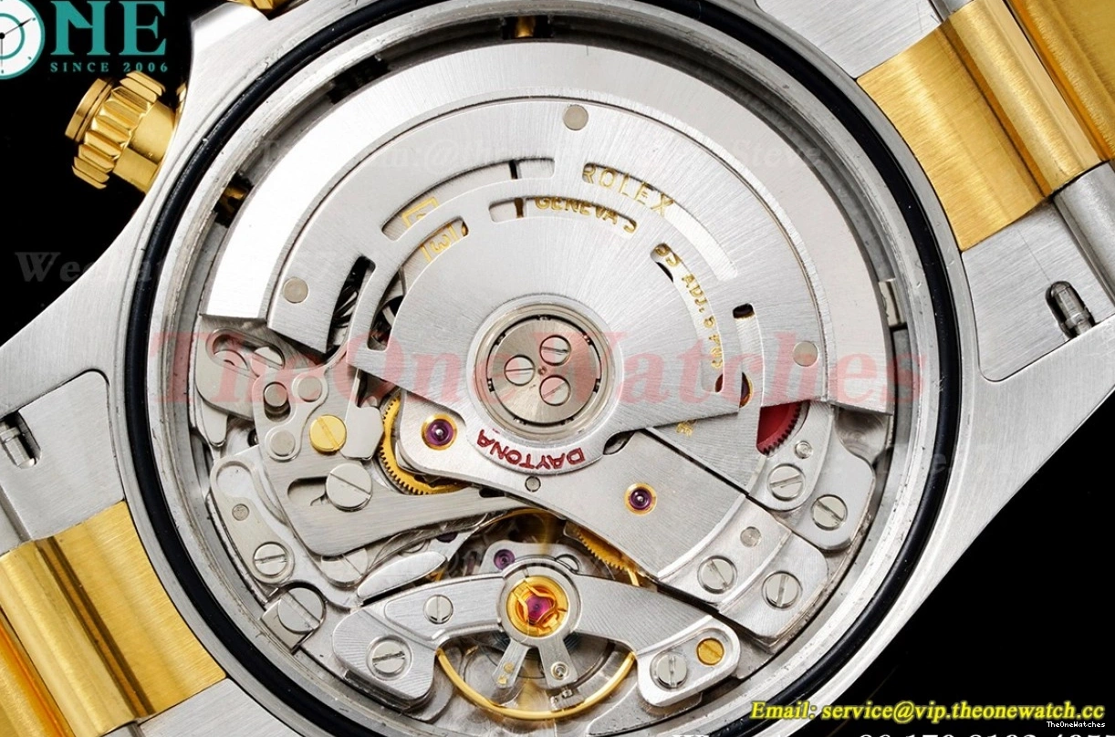 YG Black Dial Daytona 904L SA4130 116503 YG V2 BTF 0412